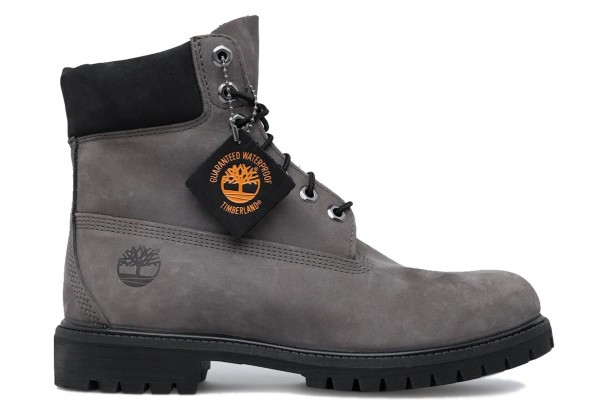 Timberland 6-Inch Premium Waterproof Boot Castlerock Medium Grey