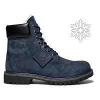 Ботинки Timberland Classic 6-Inch Nubuc Dark Blue Black