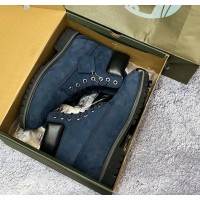 Ботинки Timberland Classic 6-Inch Nubuc Dark Blue Black