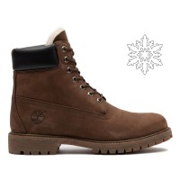 Ботинки Timberland Premium 6-Inch Waterproof Brown Black