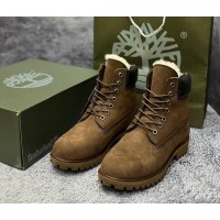 Ботинки Timberland Premium 6-Inch Waterproof Brown Black