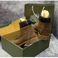 Ботинки Timberland Premium 6-Inch Waterproof Brown Black