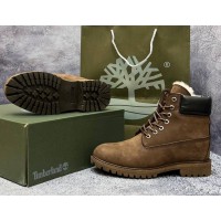 Ботинки Timberland Premium 6-Inch Waterproof Brown Black