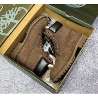 Ботинки Timberland Premium 6-Inch Waterproof Brown Black