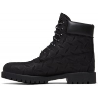 Ботинки Timberland Supreme x 6 Inch Premium Waterproof Boot Embossed Diamond Plate Black