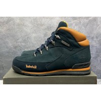 Полуботинки Timberland Euro Sprint 2 Hiker Green Blue Sand с мехом