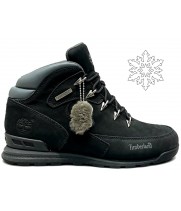 Полуботинки Timberland Euro Sprint 2 Black с мехом