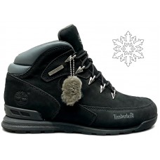 Полуботинки Timberland Euro Sprint 2 Black с мехом
