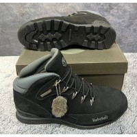 Полуботинки Timberland Euro Sprint 2 Black с мехом