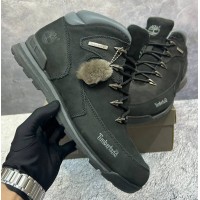 Полуботинки Timberland Euro Sprint 2 Black с мехом