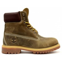 Ботинки Timberland Premium 6-Inch Waterproof Olive Green Brown