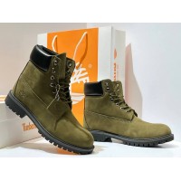 Ботинки Timberland 6 Inch Premium Olive Nubuc