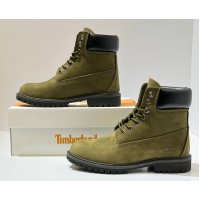 Ботинки Timberland 6 Inch Premium Olive Nubuc