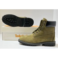 Ботинки Timberland 6 Inch Premium Olive Nubuc