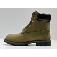 Ботинки Timberland 6 Inch Premium Olive Nubuc