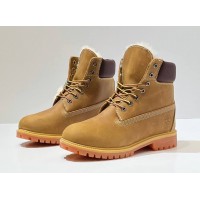 Ботинки Timberland 6 Inch Premium Waterproof Wheat Rust Brown Nubuc