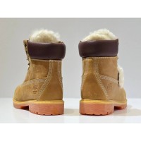 Ботинки Timberland 6 Inch Premium Waterproof Wheat Rust Brown Nubuc