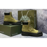 Ботинки Timberland 6 Waterproof x Bee Line Rubber Toe Olive Black