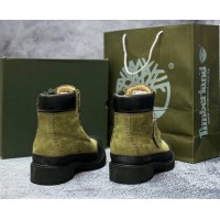 Ботинки Timberland 6 Waterproof x Bee Line Rubber Toe Olive Black