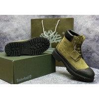 Ботинки Timberland 6 Waterproof x Bee Line Rubber Toe Olive Black