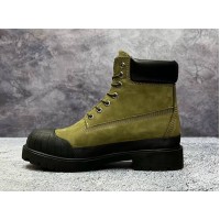 Ботинки Timberland 6 Waterproof x Bee Line Rubber Toe Olive Black