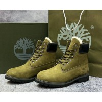 Ботинки Timberland 6 Inch Premium Waterproof Olive Nubuc