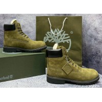Ботинки Timberland 6 Inch Premium Waterproof Olive Nubuc