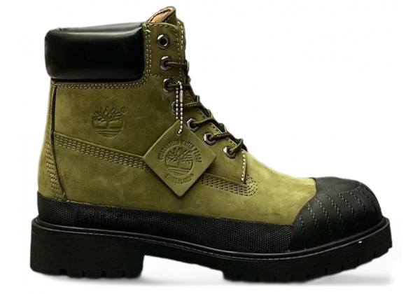 Ботинки Timberland 6 Waterproof x Bee Line Rubber Toe Olive Black