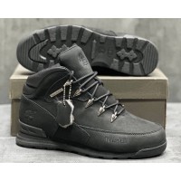 Полуботинки Timberland Euro Sprint 2 Black с мехом