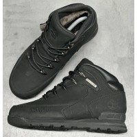 Полуботинки Timberland Euro Sprint 2 Black с мехом