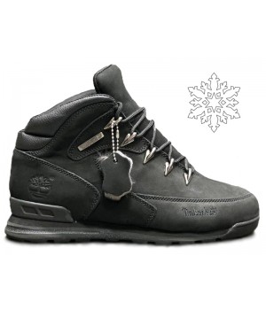 Полуботинки Timberland Euro Sprint 2 Black с мехом