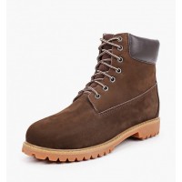 Timberland ботинки 10061 с мехом зимние коричневые (36-46) 