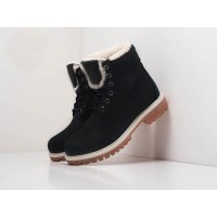 Timberland ботинки 18027 черные зимние с мехом (36-46)