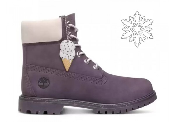 Timberland ботинки 6 ICE CREAM фиолетовые