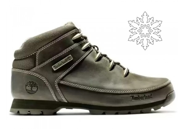 Ботинки Timberland Euro Sprint Mid Hiker темно-зеленые