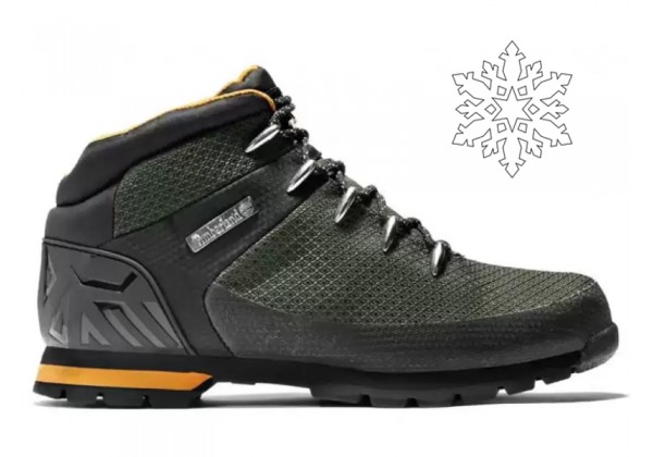 Ботинки Timberland Euro Sprint Fabric Wp Mid Hiker зеленые