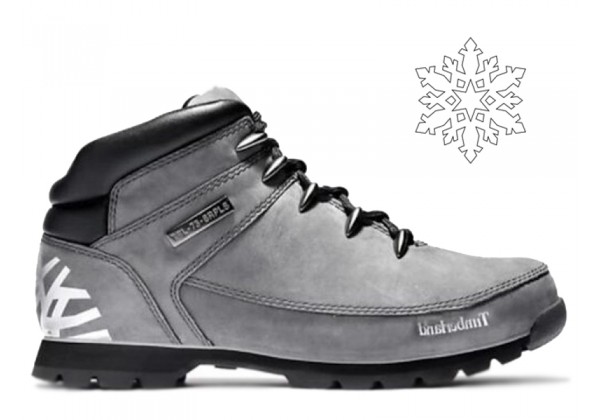 Мужские ботинки Timberland Euro Sprint Hiker Grey серые