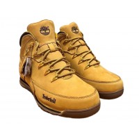 Timberland Euro Sprint Yellow желтые зимние с мехом (41-46)