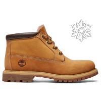 Обувь Timberland Classic 10061 mini желтые зимние с мехом (36-46)