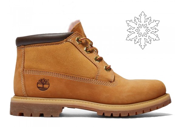 Обувь Timberland Classic 10061 mini желтые зимние с мехом (36-46)