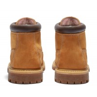 Обувь Timberland Classic 10061 mini желтые зимние с мехом (36-46)