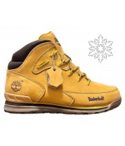 Timberland Euro Sprint Yellow желтые зимние с мехом (41-46)