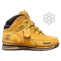 Timberland Euro Sprint Yellow желтые зимние с мехом (41-46)