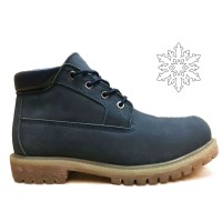 Обувь Timberland Classic Mini синие зимние с мехом (41-46)