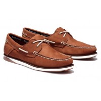 Топсайдеры Timberland Atlantis Break Boat Shoe мужские светло-коричневые