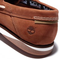 Топсайдеры Timberland Atlantis Break Boat Shoe мужские светло-коричневые