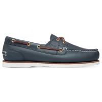 Timberland 2 Eye Classic Boat Grey Blue