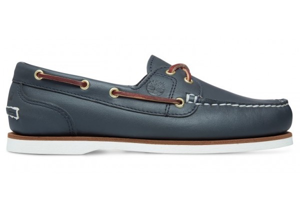 Timberland 2 Eye Classic Boat Grey Blue