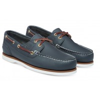 Timberland 2 Eye Classic Boat Grey Blue