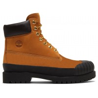 Ботинки Timberland 6" Premium Boot Rubber Toe Wheat Black